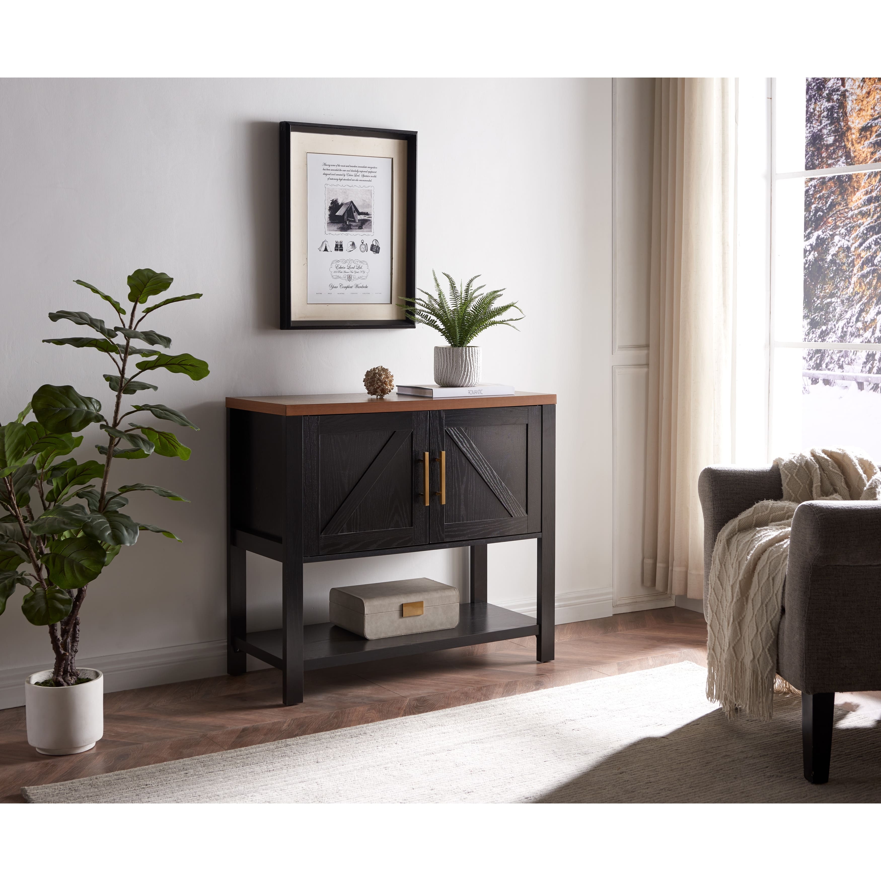 Option Black / Walnut