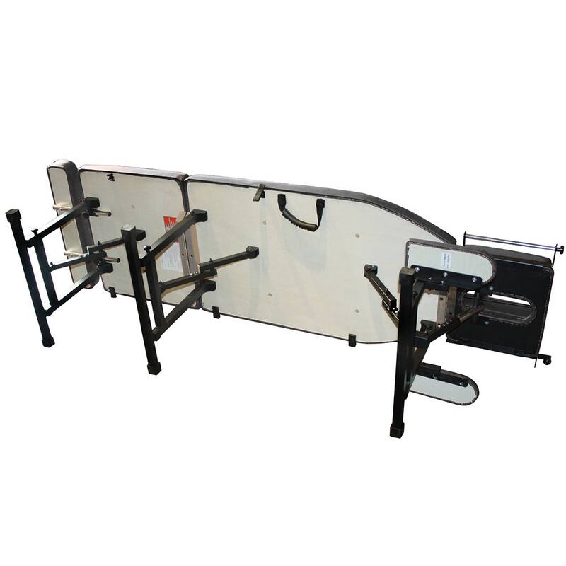 Sheffield 160 Elite Professional Portable Chiropractic Table - Lightweight Adjustable Folding Design