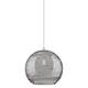 Option Satin Nickel / Light Smoke Deco Swirl