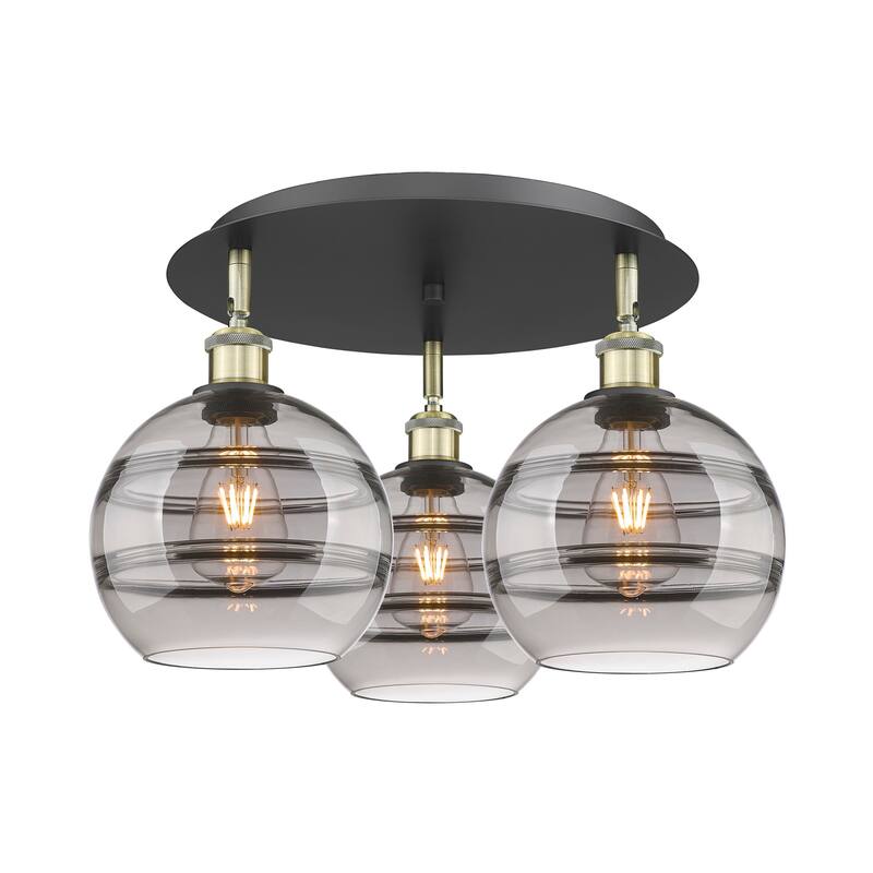 Innovations Lighting 516-3C-11-20 Rochester Flush Rochester 3 Light