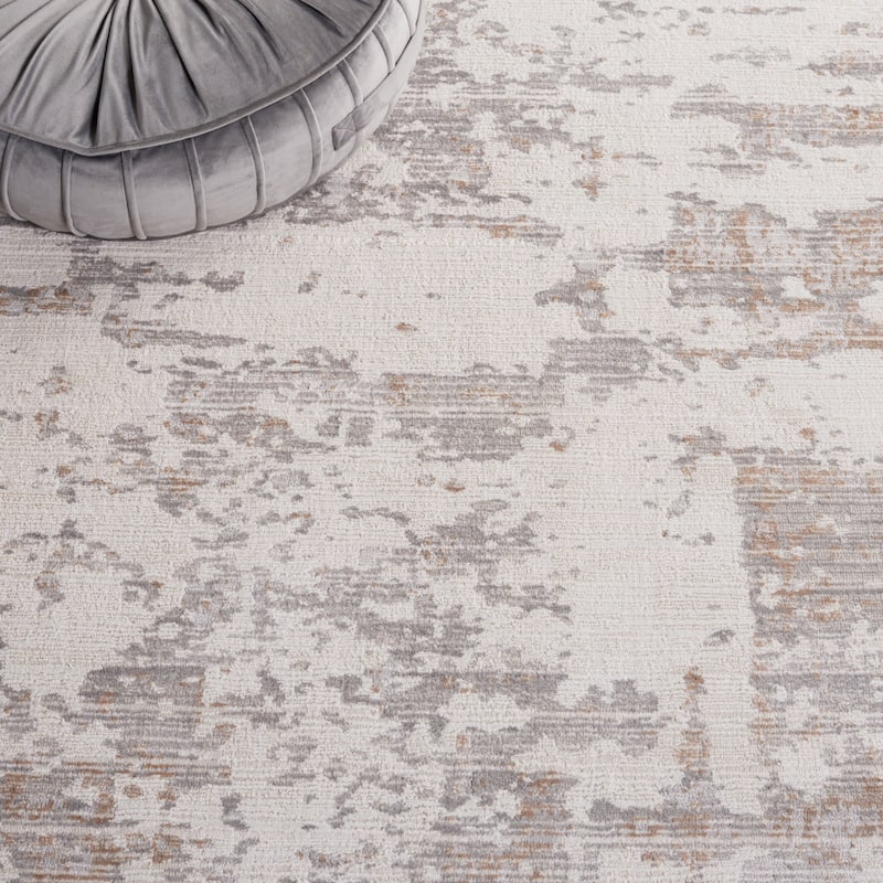 SAFAVIEH Diamond Natsuo Modern Abstract Fringe Rug