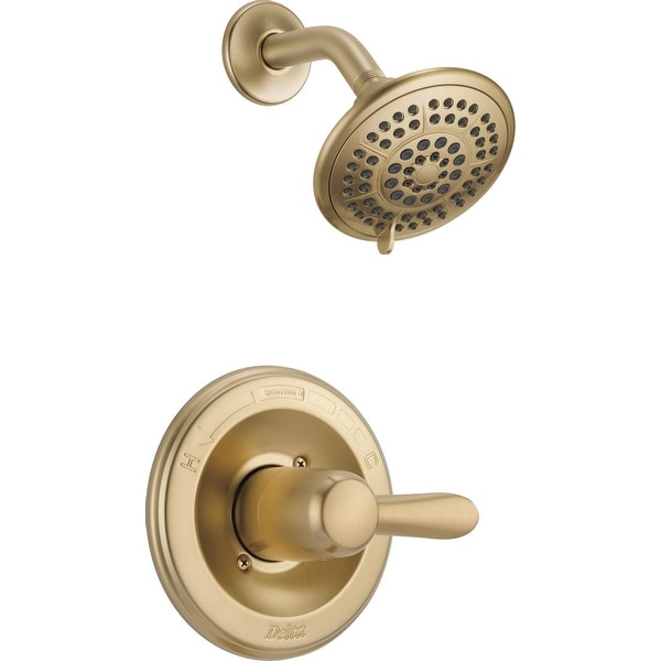 Delta T14238 Lahara Monitor 14 Series Single Function Pressure Balanced Shower Trim Package with Touch Clean Shower Head