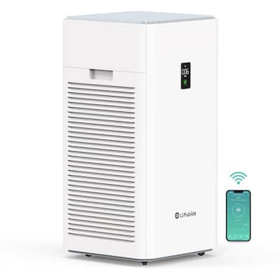 Large air volume indoor intelligent air purifier