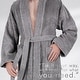 preview thumbnail 21 of 44, American Soft Linen Cotton Turkish Bathrobes Soft Absorbent Men Robes