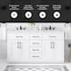 Option White with Matte Black Hardware