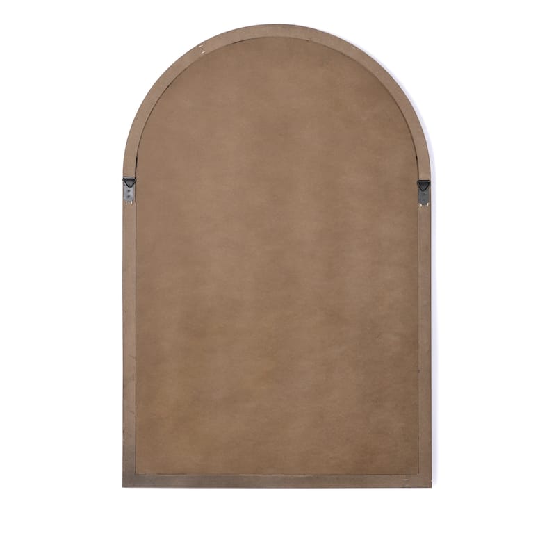 Azalea Park 36" Traditional Arched Wood Wall Mirror