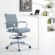 preview thumbnail 10 of 38, Office Chair With Arms Stools For Counter Height Bar Office Wheels PU Leather Rest Tilt Swivel Work Office Standing Desk
