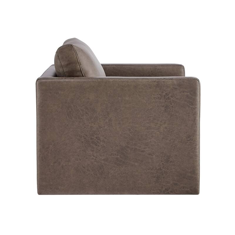 Tovara Vegan Leather Arm Chair by Greyson Living