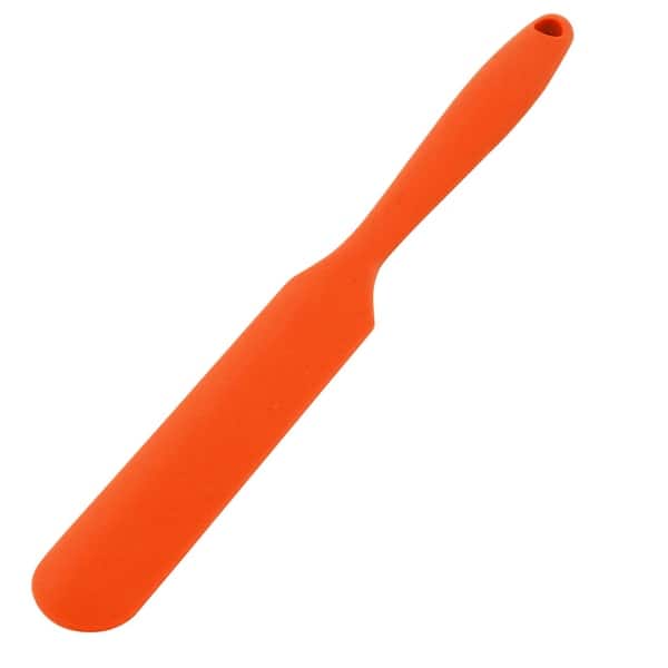 slide 2 of 4, Silicone Bakery DIY Cream Butter Dessert Cake Mixing Spatula Scraper - 9.5" x 1" x 0.47"(L*W*T)