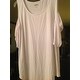Simply Ravishing Women's Cold Shoulder Flare 3/4 Sleeve Blouse Top Tunic Shirt (Size: S-5X)
