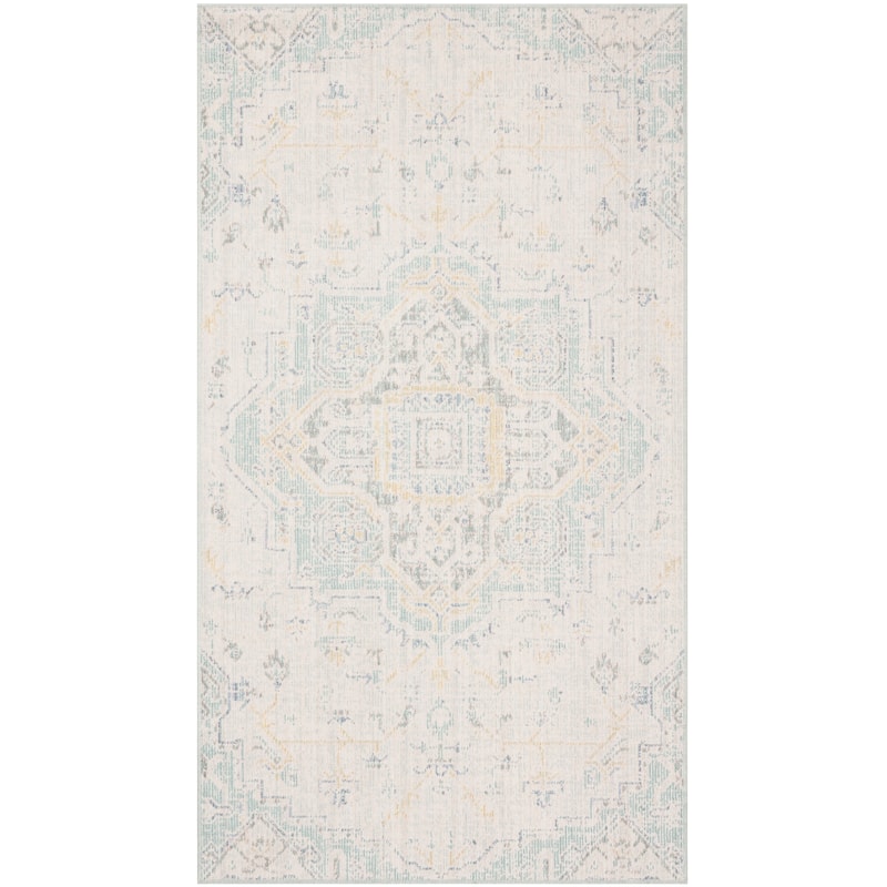 SAFAVIEH Windsor Heddy Shabby Chic Oriental Polyester Rug
