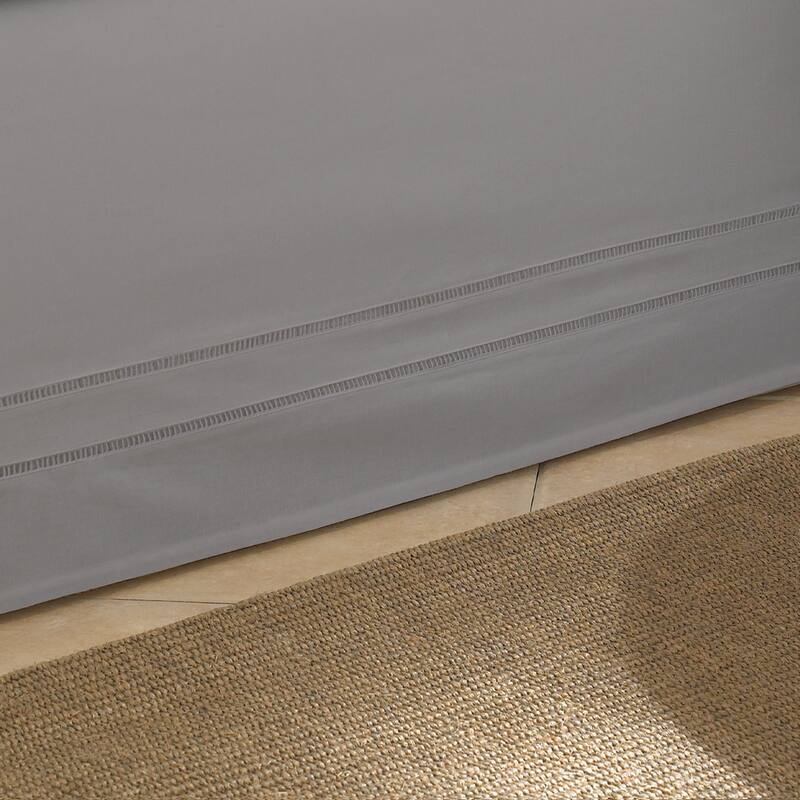 Linenweave Hemstitch 15 Inch Bed Skirt