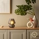 preview thumbnail 40 of 40, Mushroom White Glass Dimmable LED Table Lamp with E26 Socket Modern