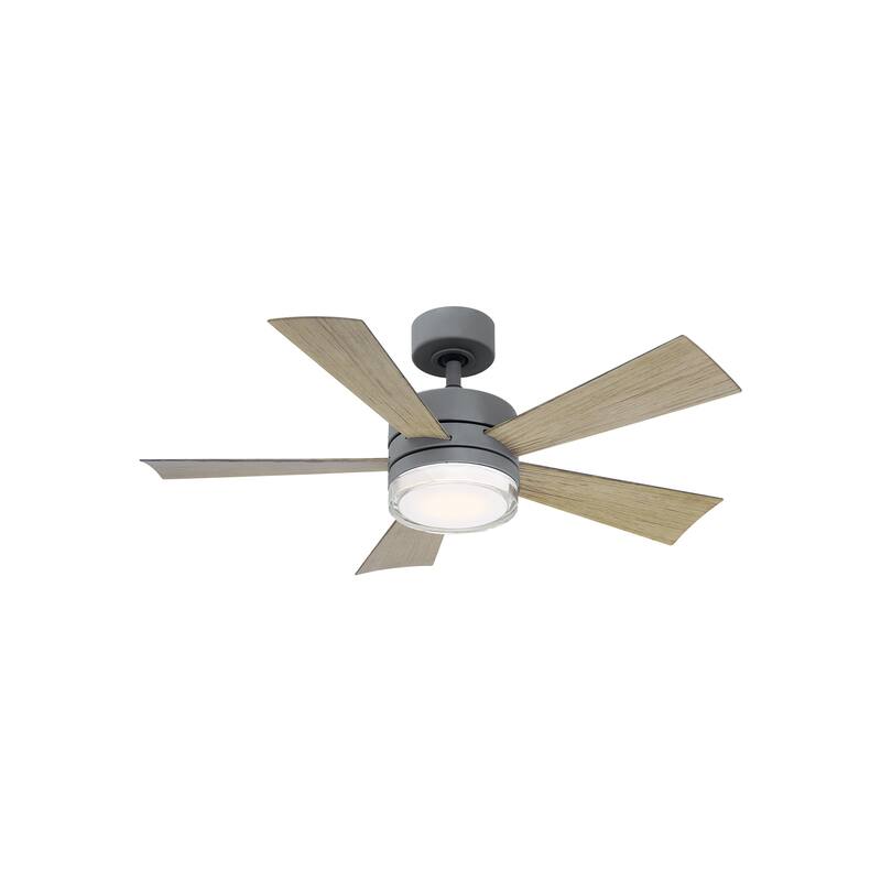 Wynd 42-inch 5-blade Indoor/ Outdoor Smart Ceiling Fan with LED Light
