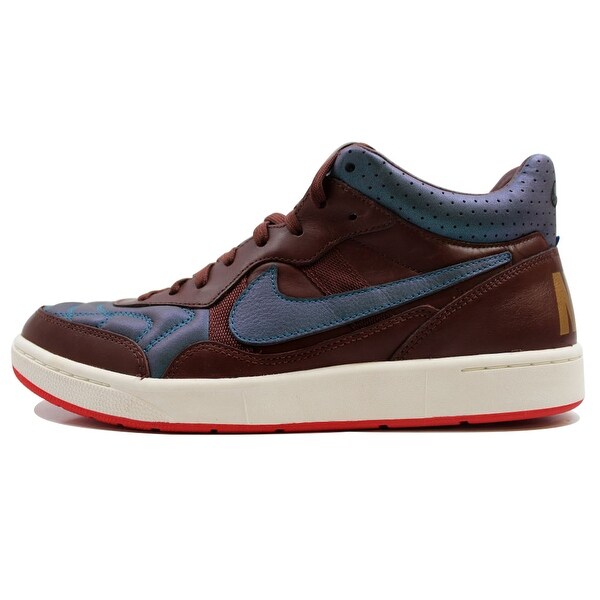 Nike Men's NSW Tiempo '94 Mid QS Green Abyss/Metallic Gold-Gamma Orange 641147-378