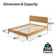 preview thumbnail 6 of 15, Priage by ZINUS Mid Century Wood Platform Bed Frame