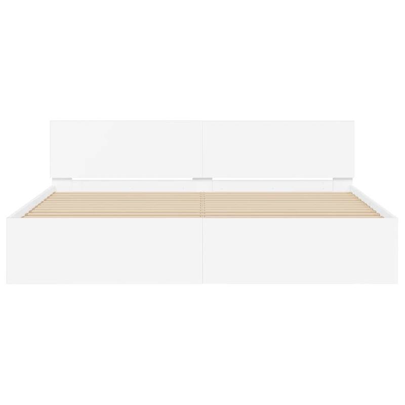 vidaXL Bed Frame Sonoma in Engineered Wood