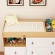 preview thumbnail 14 of 47, Baby Changing Table Dresser with 4 Drawers,Shelf Hidden Trash Storage