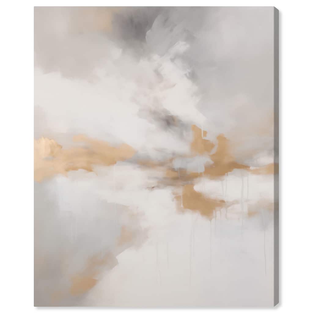 Fleeting Gold I Canvas by Art Remedy, Gallery Wrapped