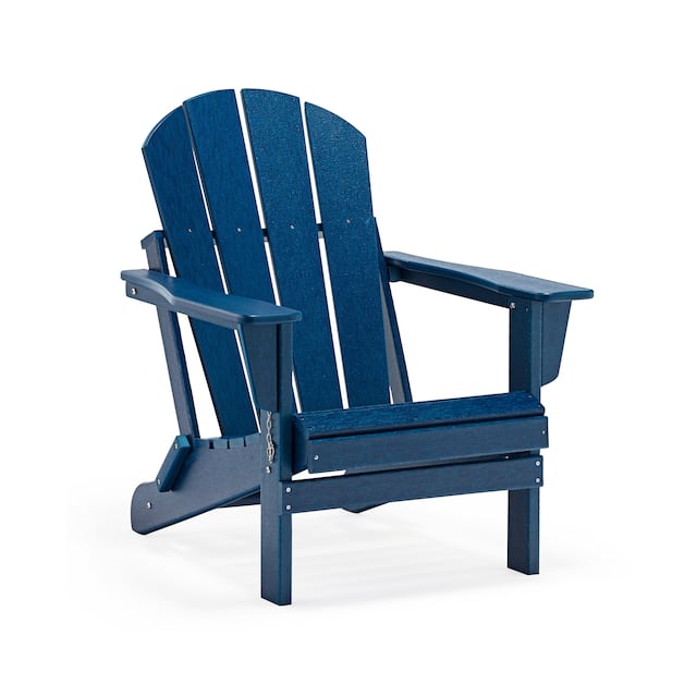 Laguna Outdoor Folding Adirondack Chair - Navy Blue