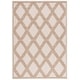 preview thumbnail 15 of 21, Martha Stewart by SAFAVIEH Didem Indoor/Outdoor Trellis Rug 4' x 6' - Beige/Brown