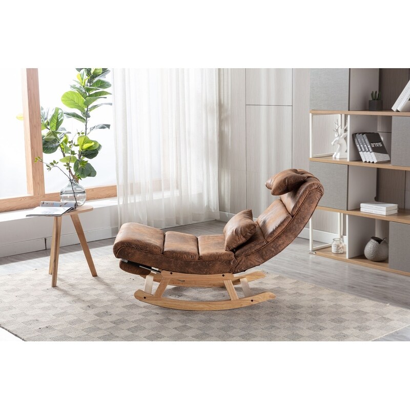 Big best sale rocking recliner