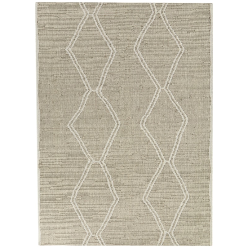 Allende Diamond Trellis Indoor/Outdoor Area Rug