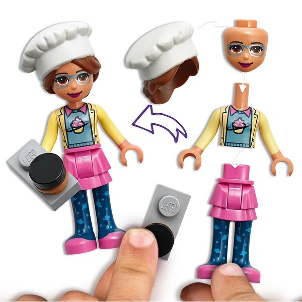 lego friends olivia's cupcake café 41366