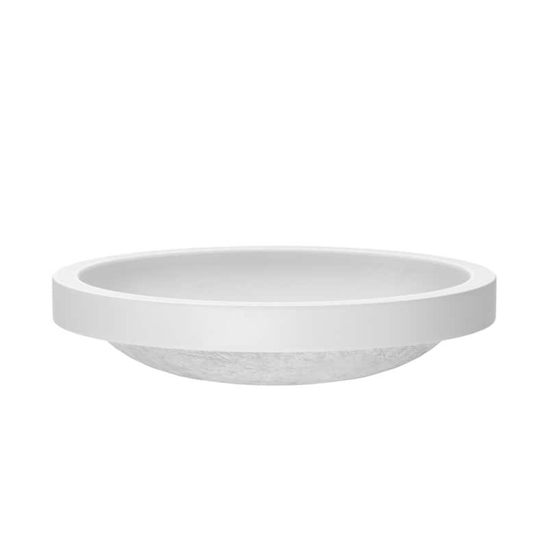 Tolosa NativeStone Drop-in/ Undermount Bathroom Sink - 19" x 16" x 4.75"