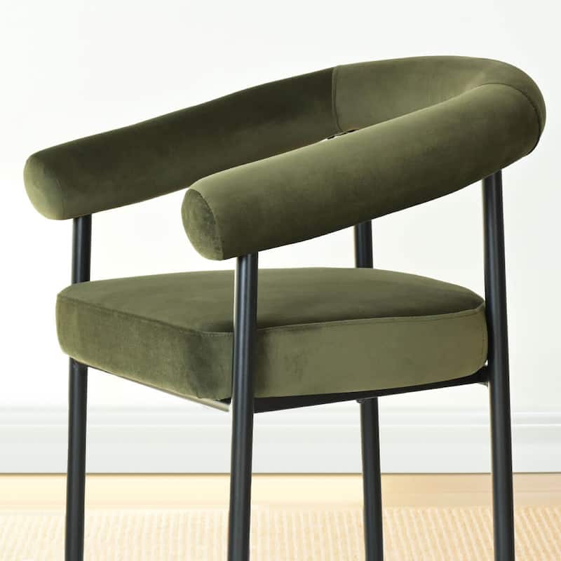 High-back upholstered Chairs (Set of 4)