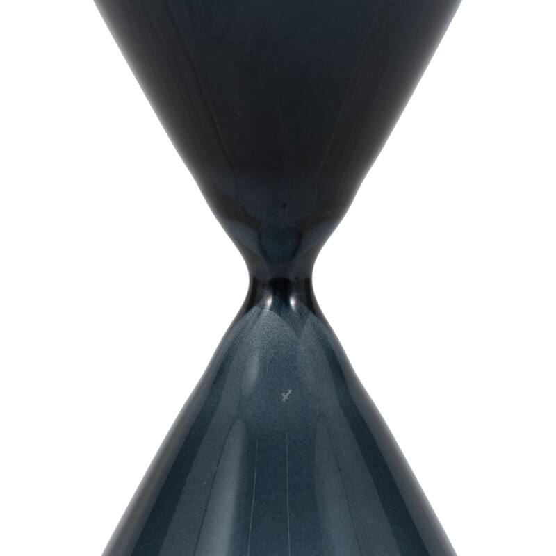 Contemporary Hourglass Sculpture for Home Decor - Stylish Decorative Object