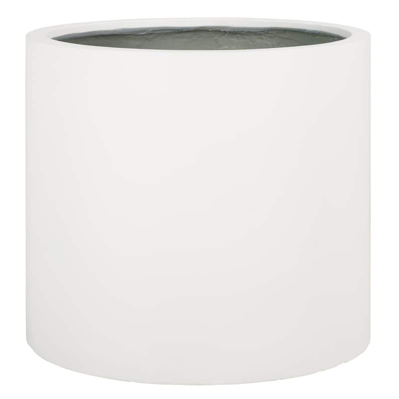 SAFAVIEH Outdoor Daijah Black Planter - 22"W x 22"D x 19"H