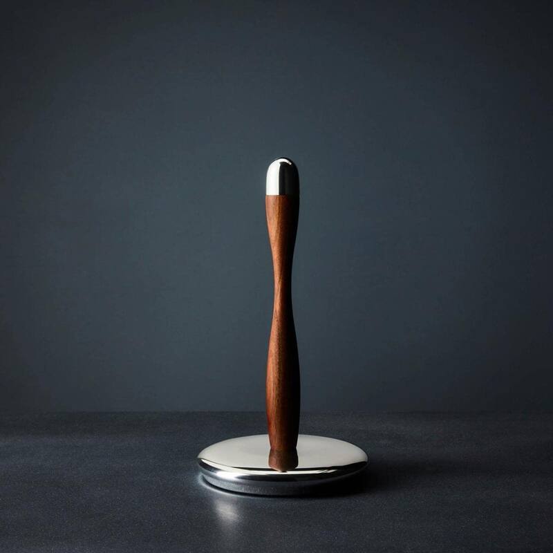 Nambe Curvo Paper Towel Holder - 7.5” x 13.75”