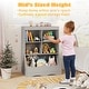 preview thumbnail 27 of 32, Costway 3-Tier Children's Multi-Functional Bookcase Toy Storage Bin - See Details