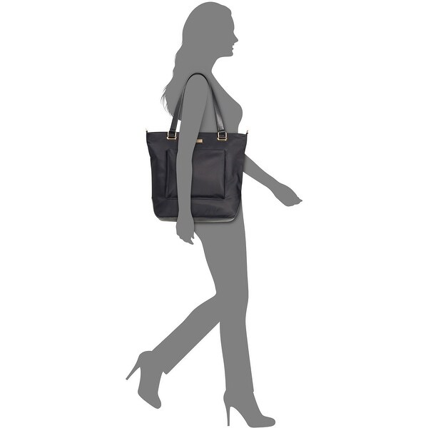 calvin klein abby nylon tote