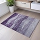 preview thumbnail 47 of 88, Premium Washable Super Soft Cool Modern Wvave Mayfield Rug Lavender - 1'8" x 2'6"