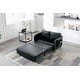 preview thumbnail 28 of 70, Velvet Loveseat Couch with Pull Out Bed Convertible Sleeper Sofa Bed