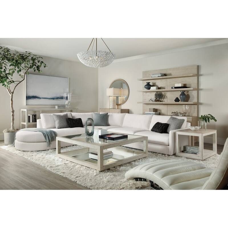 Hooker Furniture Cascade 30" Wide Casual Luxury Open Frame End Table