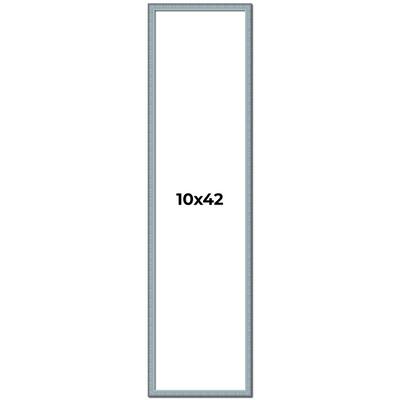 10x42 Frame Rustic Sky Blue Solid Wood Picture Frame | 0.75 Inch