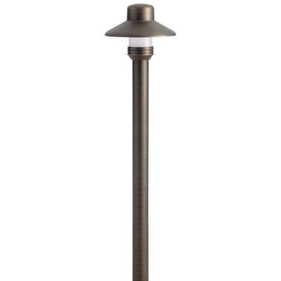 Kichler Single Light 4-1/4" High Outdoor Post Light