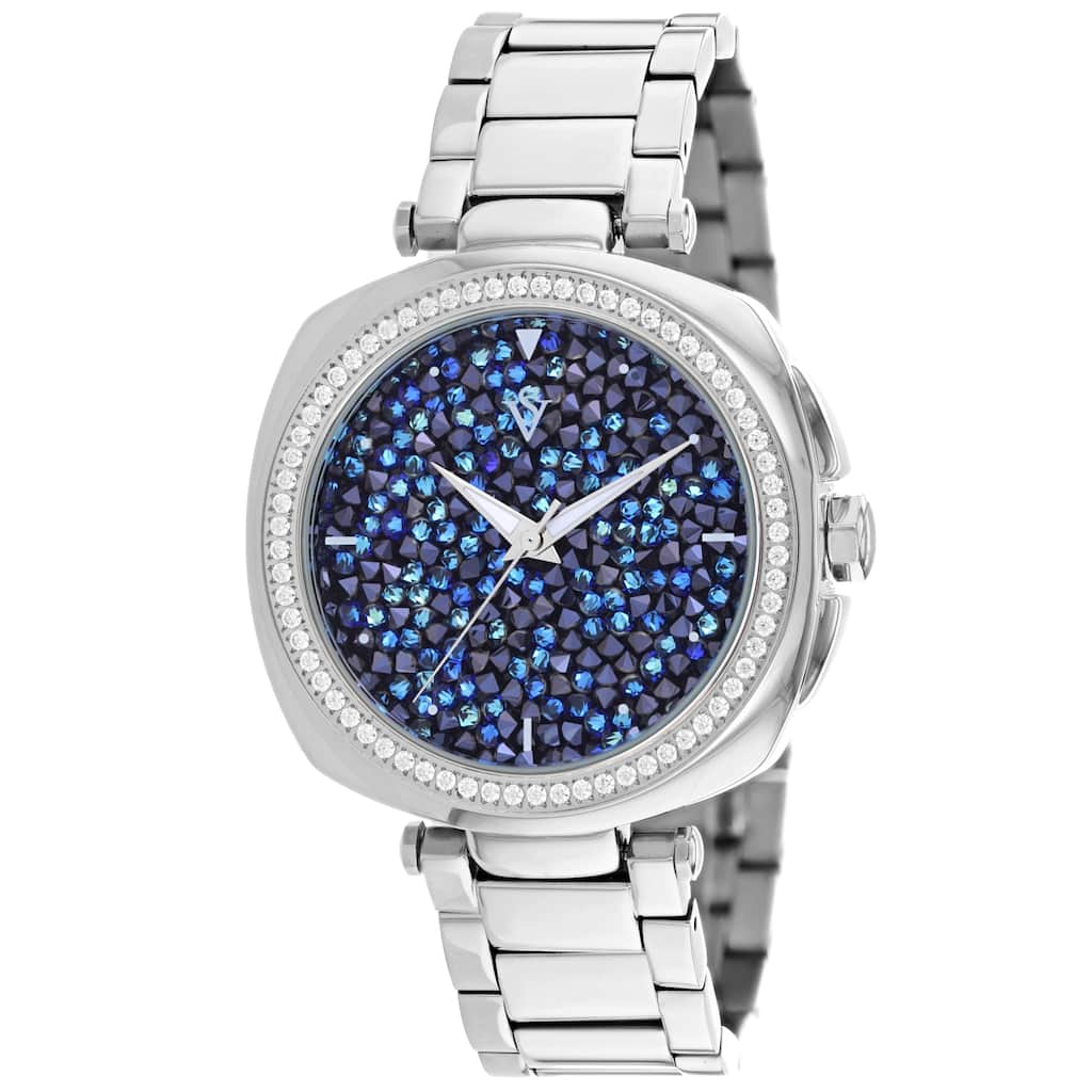 Christian Van Sant Women's Mirabella Blue Dial Watch - CV0490 - 6 (36)