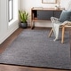 preview thumbnail 22 of 34, Strick & Bolton Carr Handwoven Viscose & Wool Area Rug Charcoal - 2' x 3'