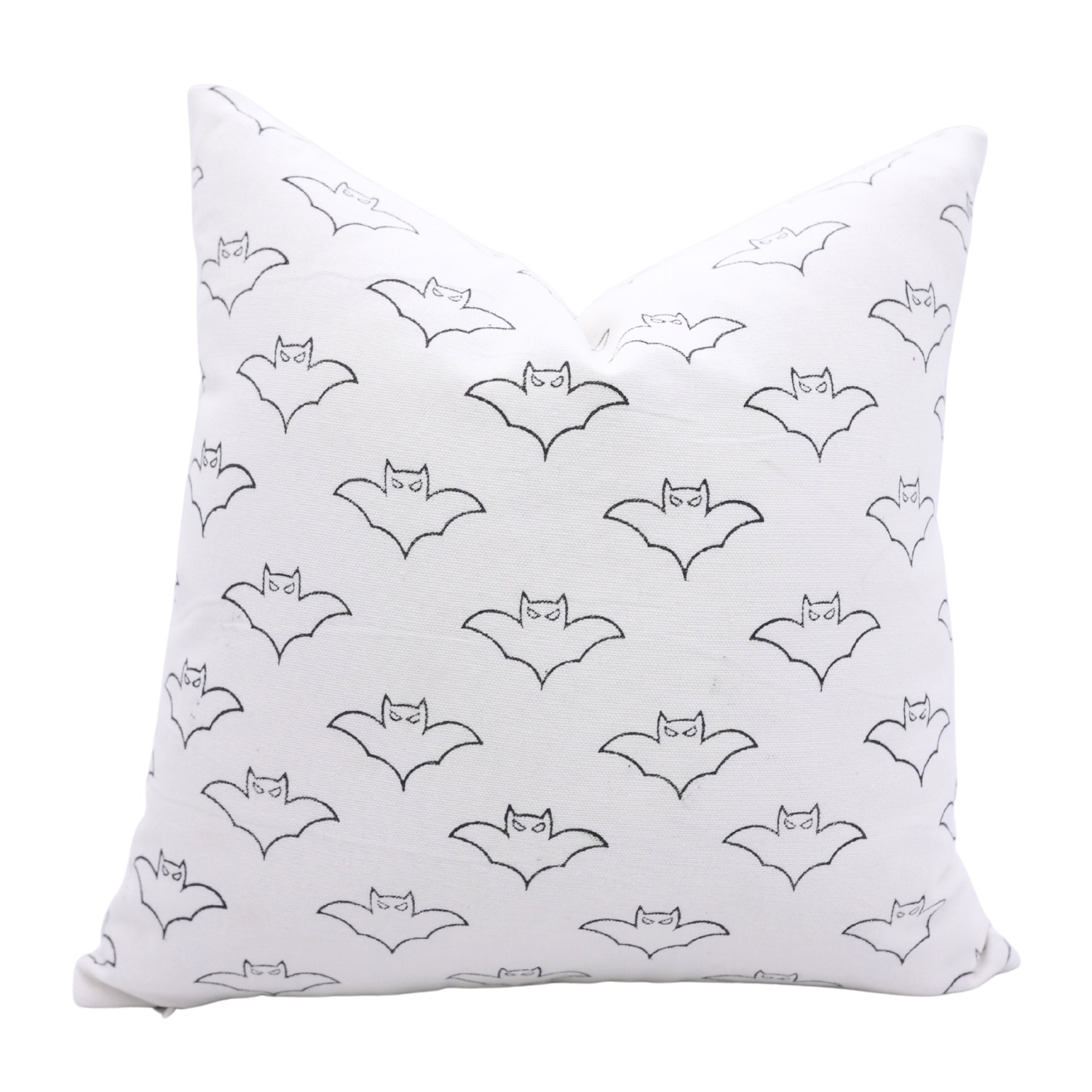 Fabdivine Home Decorative Accent Green Cotton Cushion Case Halloween, Skeleton