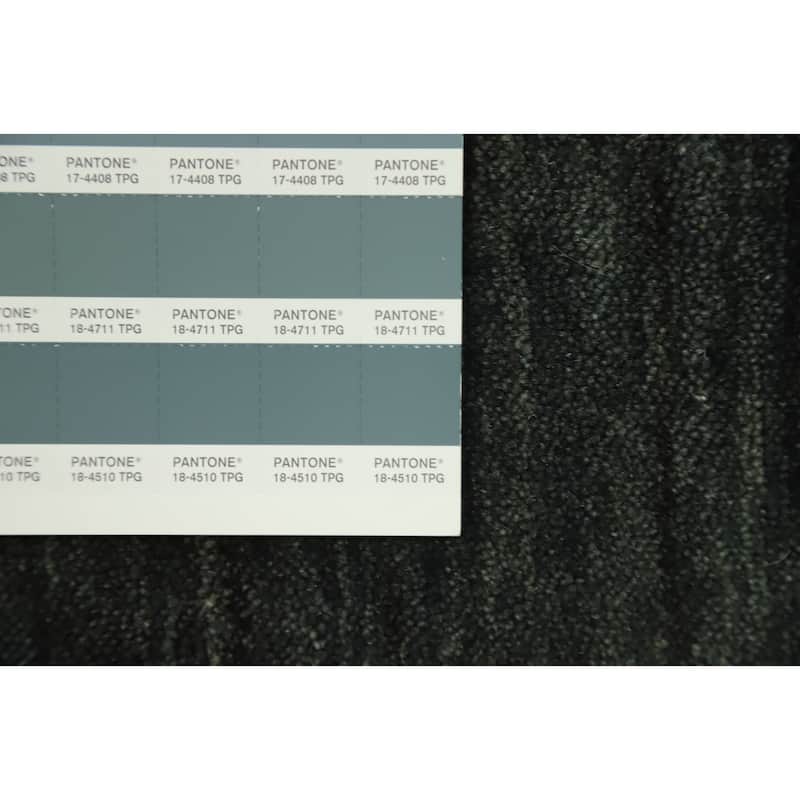 Hand Knotted Oriental 100% Wool Carpet Tribal Animal Pictorial Greys & Charcoal Gabbeh Area Rug - 7' 9'' X 4' 11''