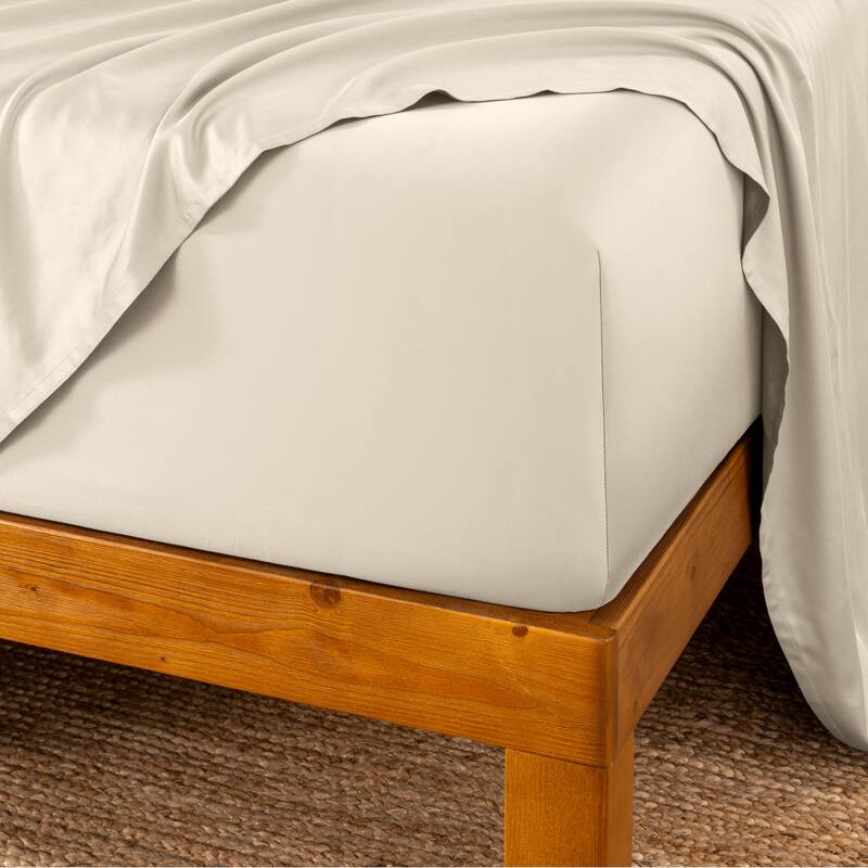 Bare Home Rayon from Bamboo Fitted Sheet