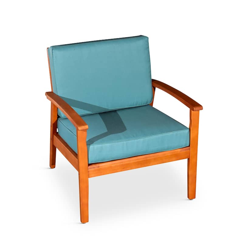 DTY Outdoor Living Longs Peak Deep Seat Eucalyptus Chair