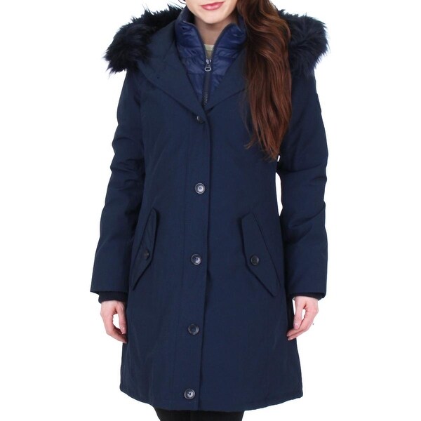 tommy hilfiger womens parka coat