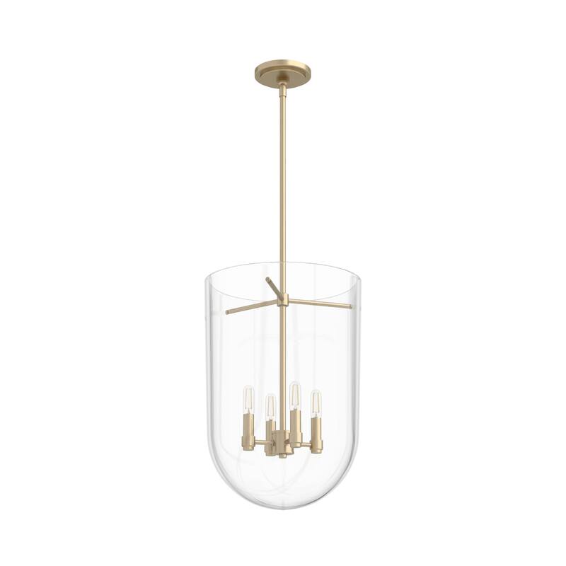 Hunter 14" Sacha 4-Light Pendant - Entry, Dining Room, Kitchen Island - Contemporary, Transitional