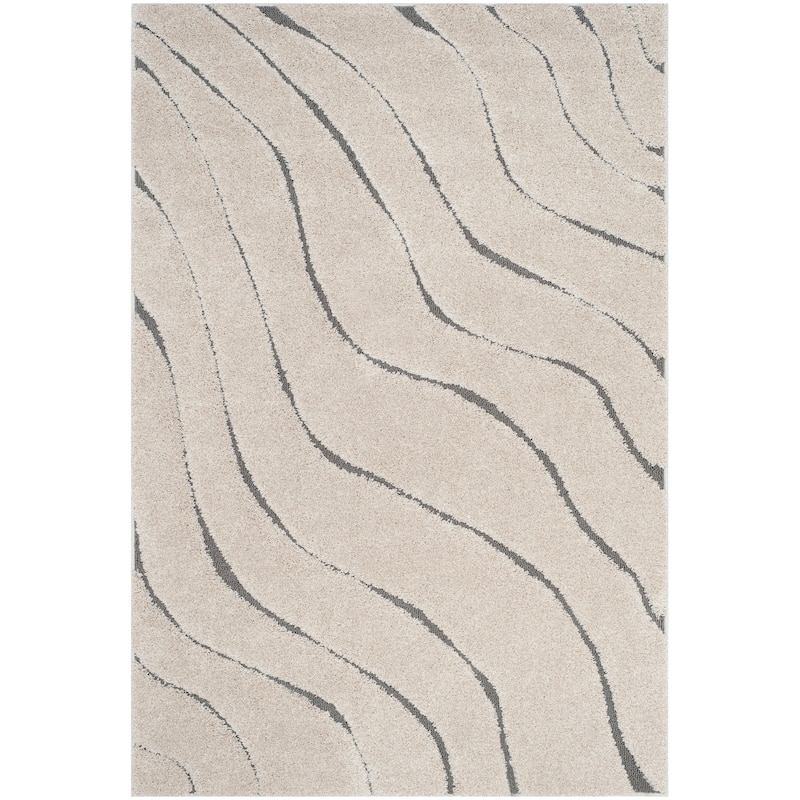 SAFAVIEH Florida Shag Hervor Soft Serene Waves 1.2-inch Thick Rug