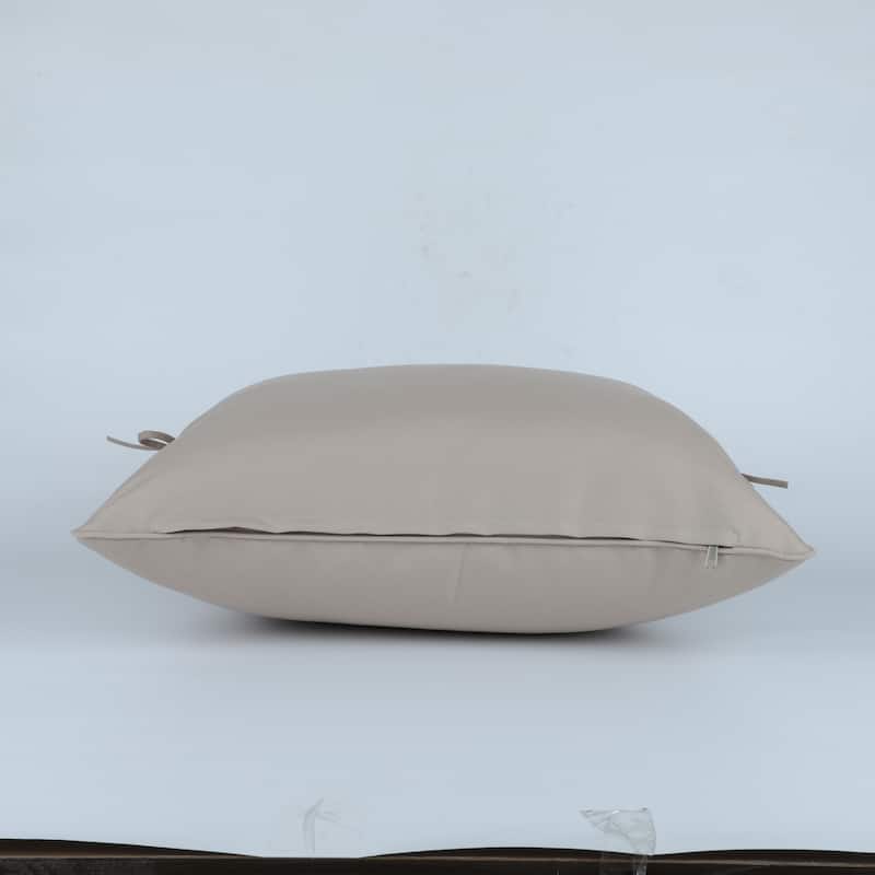 GDFStudio Marie Outdoor 24x24 Inch Seat Cushion Set with Removable Covers (set of 2) - 24" x 24"